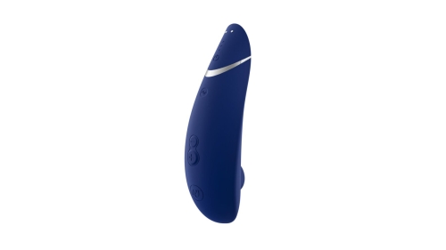 Вакуумний кліторальний стимулятор синій Womanizer Premium 2 - 3