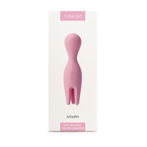 Двойной вибратор для чувствительных зон Svakom (Сваком) Nymph Pale - 7