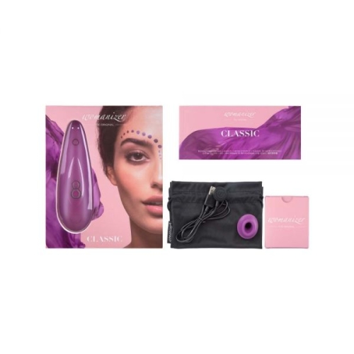Бесконтактный вакуумный стимулятор клитора фиолетовый Womanizer Classic - 6