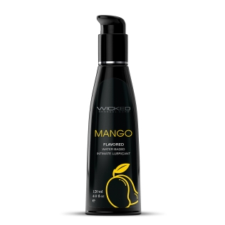 Оральний лубрикант на водній основі зі смаком манго Wicked Sensual Care Аqua 120 мл