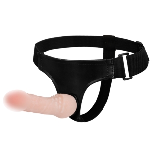 Страпон на трусиках реалистичный телесный BAILE Ultra Cyberskin Penis