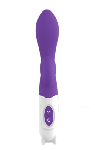 Вибратор с отростком для клитора фиолетового цвета Ningbo aiLe Glamorous Buddy - 2