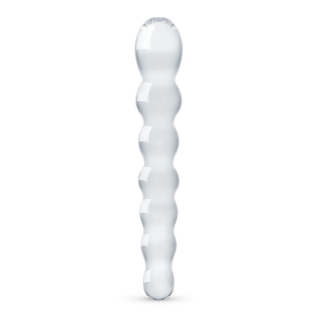 Стеклянный фаллоимитатор в виде бусин Gildo Glass Dildo
