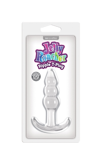 Анальная пробка шарообразная прозрачного цвета NS Novelties Jelly rancher - 2
