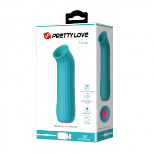 Вакуумний стимулятор блакитний LYBAILE Pretty Love Ford - 2