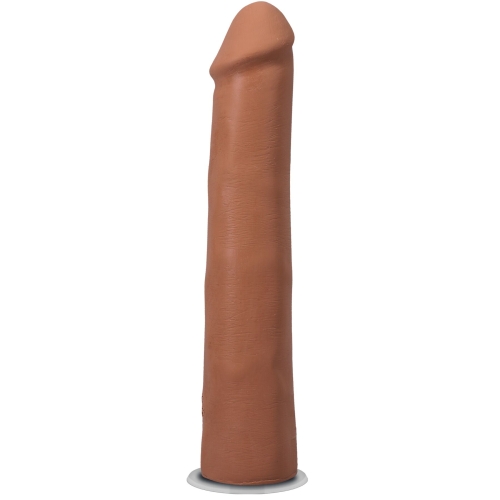 Фалоімітатор реалістичний на присосці бежевий Doc Johnson The Realistic Cock ULTRASKYN - 9 Inch Caramel - 2