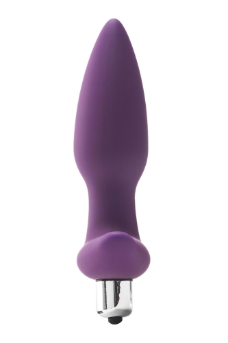 Анальная вибропробка фиолетовая Dream Toys Flirts - 3