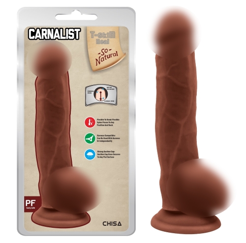 Фаллоимитатор реалистичный на присоске CHISA Carnal Pleasure Latin - 1