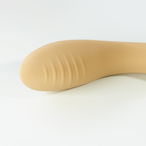 Вібратор для стимуляції точки G та клітора жовтий Sweet Em Velvet Lure - 5