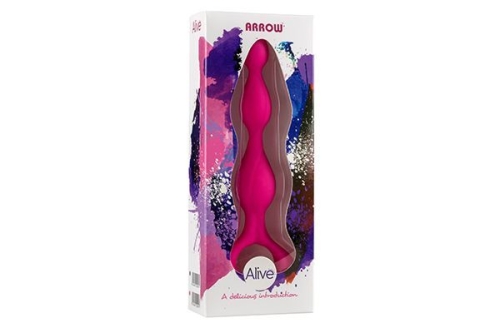 Анальні кульки Alive Arrow Pink - 2