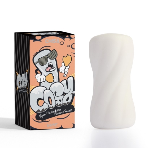 Мастурбатор для чоловіків білого кольору Chisa Pleasure Pocket - 1