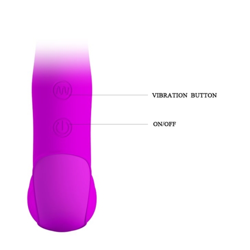 Безременний силіконовий вібрострапон &amp;quot;ANGELO PURPLE&amp;quot; BI-014227 - 6