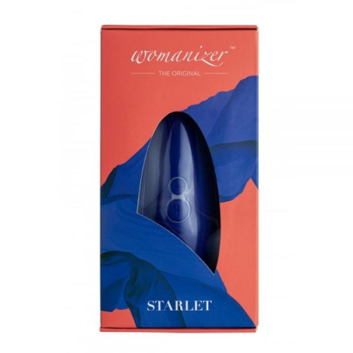 Вакуумний стимулятор клітора синій Womanizer Starlet 2 Sapphire - 2