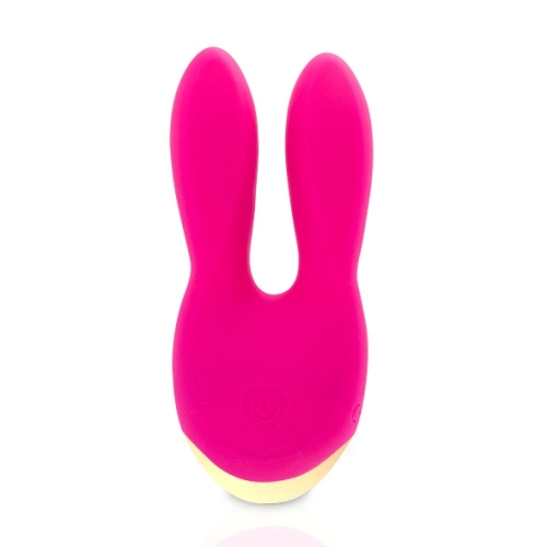 Вибратор с ушками для клитора в сумочке розовый Rianne S Bunny Bliss - 2
