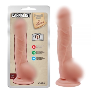 Фалоімітатор реалістичний на присосці Carnal Pleasure тілесний