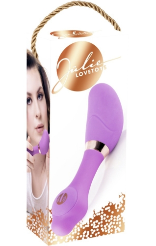 Вибратор для точки G фиолетовый Jülie Lovetoys Vibrator - 1