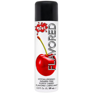 Оральний лубрикант зі смаком вишні Wet Flavored 89 мл