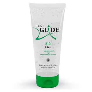Анальный органический лубрикант с сахарным тростником на водной основе Just Glide Bio Anal 200 мл