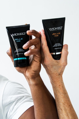 Анальний лубрикант на водній основі Wicked Sensual Care Jelle chill anal lubricant 120 мл - 2