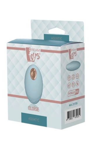 Вибростимулятор эрогенных зон водонепроницаемый голубой Dream Toys AQUATIC ELOISE - 2