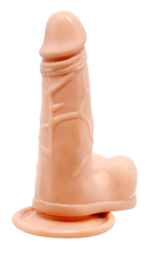 Вибратор на присоске с вращением реалистик BARBARA Genie 5,7 MULTI-SPEED VIBRATOR - 3