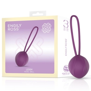Вагинальный шарик силиконовый фиолетовый Engily Ross Leigh Kegel Ball 