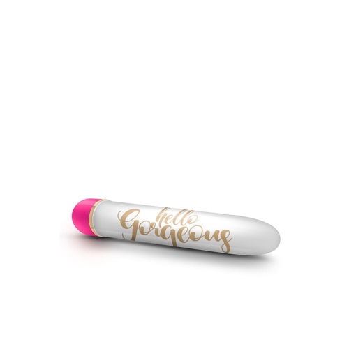 Вибратор Дамский пальчик с ярким принтом розовый Blush The Collection Play Hello Gorgeous - 5
