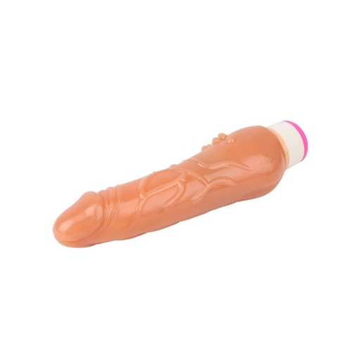 Вибратор реалистичный гелевый телесного цвета Chisa Beginner Rider - 3