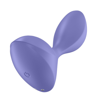 Анальная вибропробка с управлением со смартфона фиолетового цвета Satisfyer Sweet Seal Lilac