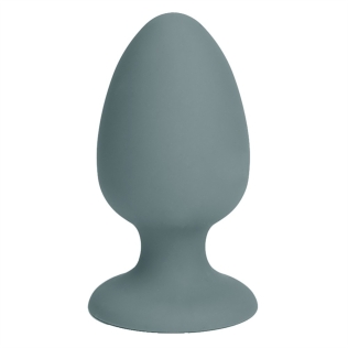 Анальная пробка конечной формы серая Dream Toys Nude сіра