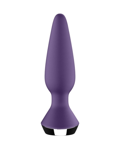 Анальная вибропробка фиолетовая Satisfyer Plug-ilicious 1 - 4