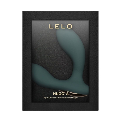 Вибромассажер простаты зеленого цвета LELO Hugo 2 - 4