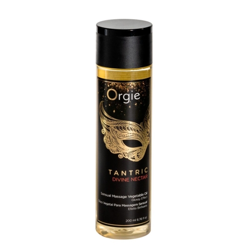Масажна олія для тантричного масажу з ароматом білого вина та гранату Orgie Tantric Divine Nectar 200 мл - 1
