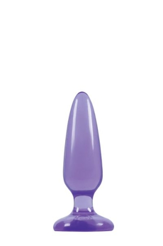 Анальна пробка фіолетова JELLY RANCHER PLEASURE PLUG SMALL - 1