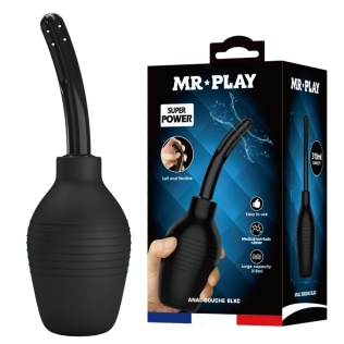 Анальная груша черная Mr Play Anal Douche 310мл