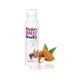 Массажная пена с ароматом миндаля Love To Love Tickle My Body 150 мл
