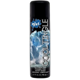 Лубрикант на водній основі з охолоджуючим ефектом Wet Cool Tingle 93 мл