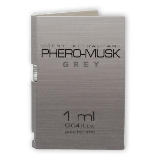 Пробник духи с феромонами для мужчин PHERO-MUSK Grey 1 ml