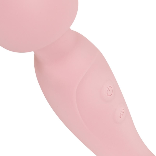 Вибратор-микрофон розовый Good Vibes Only SIMI Double-Sided Wand Vibrator - 6
