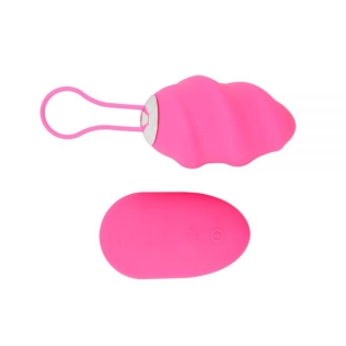 Віброяйце Chisa Gyrating wave love egg рожеве