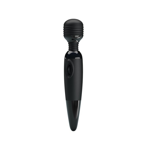 Вибромассажер микрофон для интимных мест чёрный Pretty Love Power Wand BW-055009 - 3