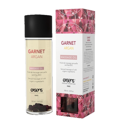 Масажне масло чуттєве з гранатом EXSENS Garnet Argan 100мл - 1
