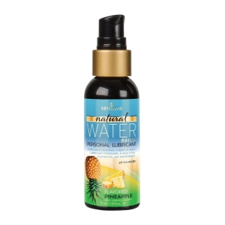 Оральная смазка со вкусом ананаса на водной основе без глицерина и парабенов Sensuva Natural Water-Based Pineapple 57мл 