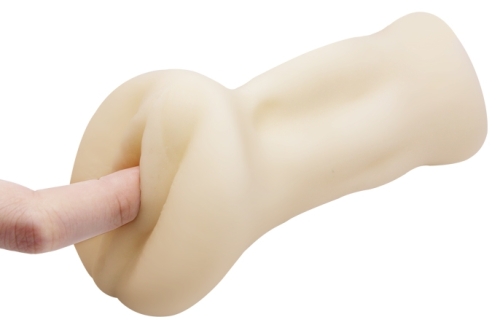 Мастурбатор вагина белого цвета LYBAILE BAILE Realistic Pussy - 4