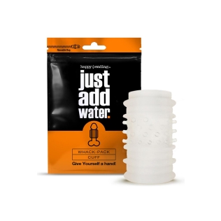 Мастурбатор для мужчин белого цвета Happy ending Just add water whack pack self lubricating cuff