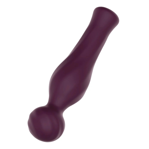 Вібратор-мікрофон із стразом бордовий Dream Toys Essentials Magic Wand - 6