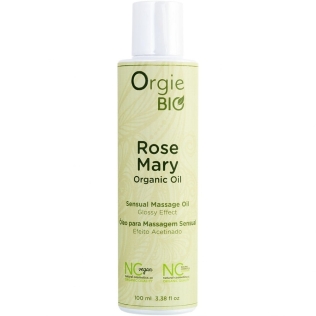 Органічна масажна олія з ароматом розмарину Orgie Bio rose mary 100 мл