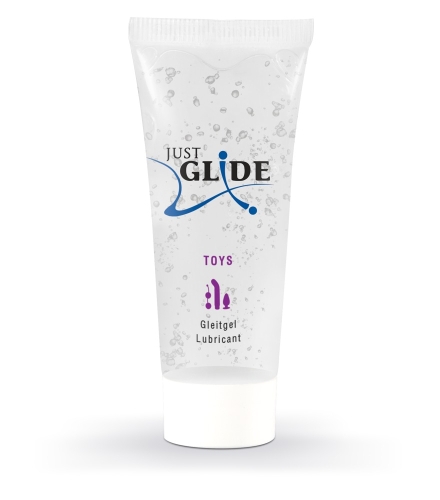 Лубрикант на водной основе для секс-игрушек JUST GLIDE Toy 20 мл - 1