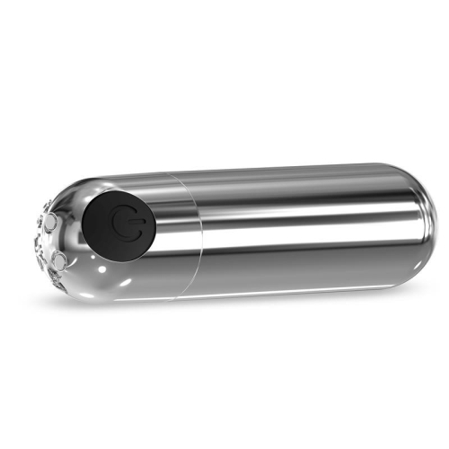 Вибропуля для клитора сверхмощная с магнитом и USB-подключением серебристая Tardenoche Akter - 3