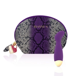 Мини-вибратор для точки G силиконовый фиолетовый Rianne S Boa Mini